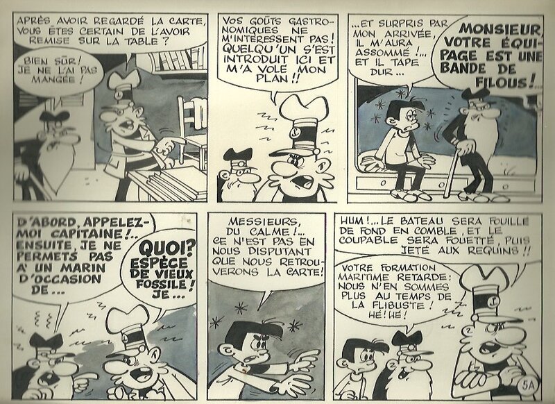 La course au trésor by Paul Deliège - Comic Strip