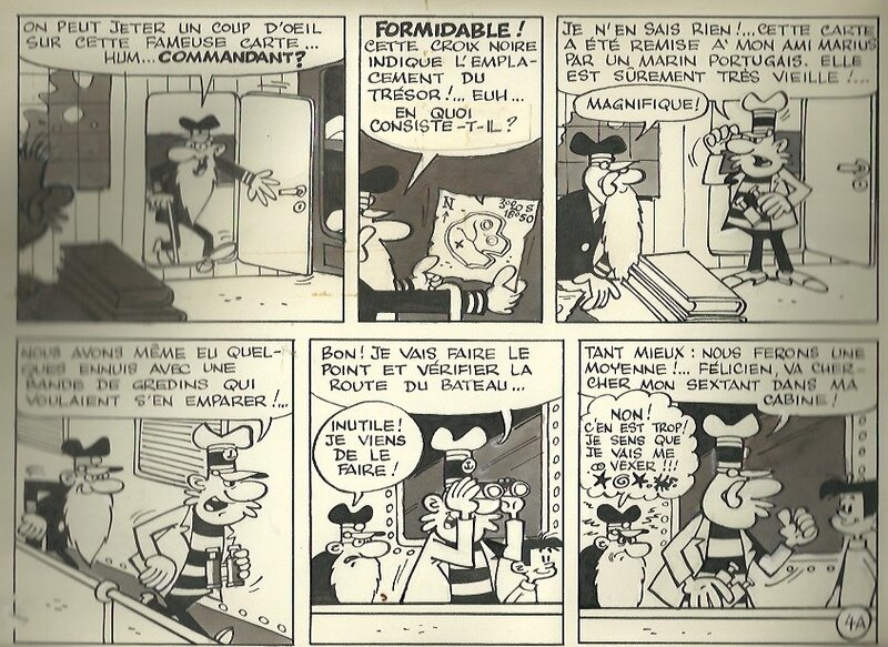 La course au trésor by Paul Deliège - Comic Strip