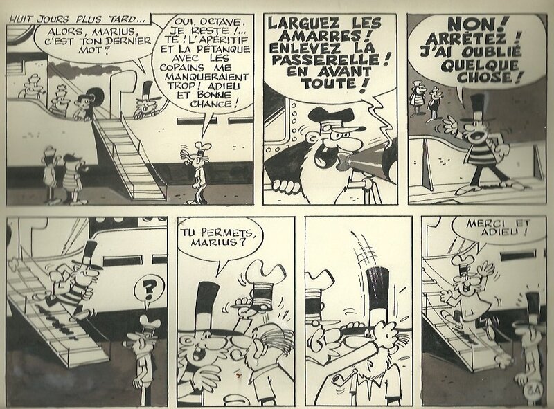 La course au trésor by Paul Deliège - Comic Strip