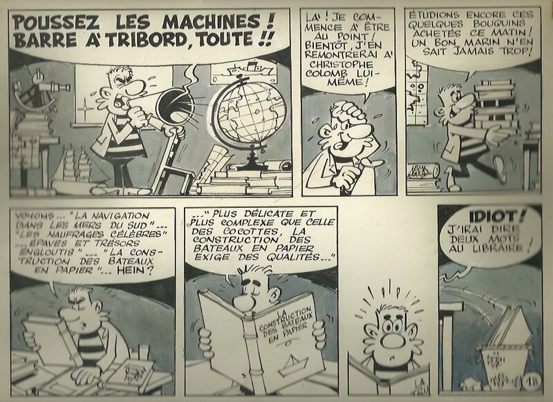 La course au trésor by Paul Deliège - Comic Strip