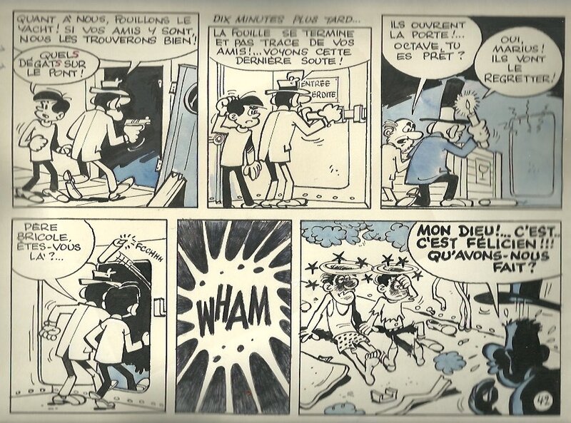 Le poulpe vert by Paul Deliège - Comic Strip