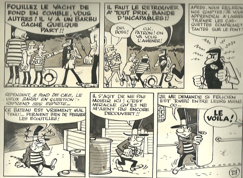Le poulpe vert by Paul Deliège - Comic Strip