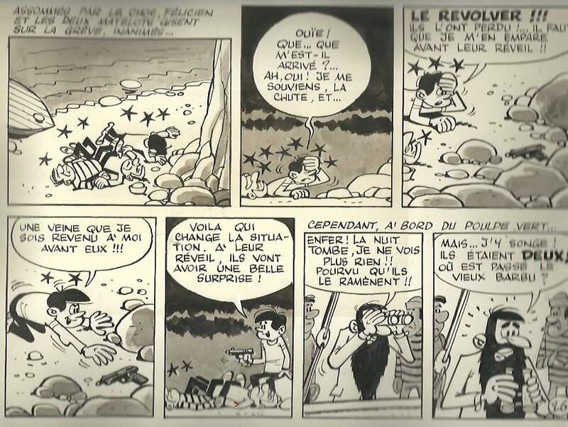 Le poulpe vert by Paul Deliège - Comic Strip