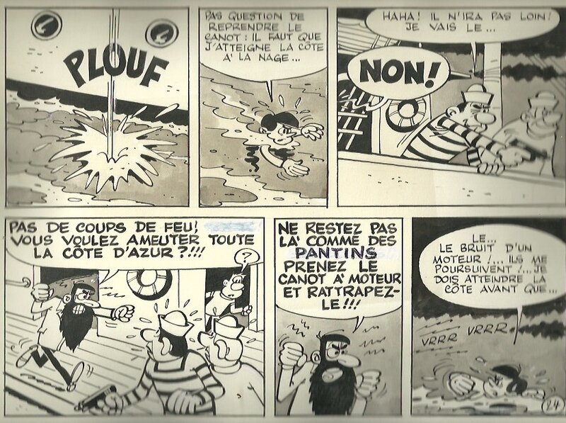 Le poulpe vert by Paul Deliège - Comic Strip