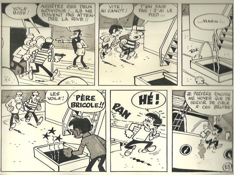 Le poulpe vert par Paul Deliège - Planche originale