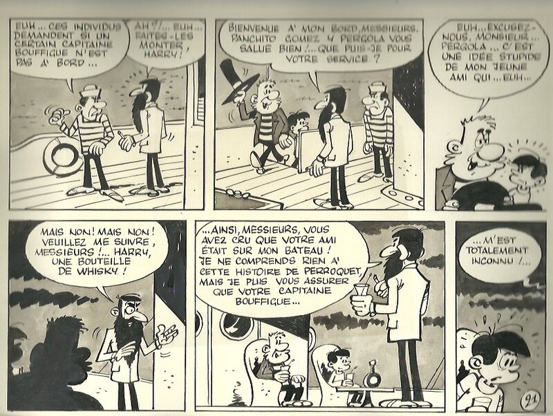 Le poulpe vert by Paul Deliège - Comic Strip