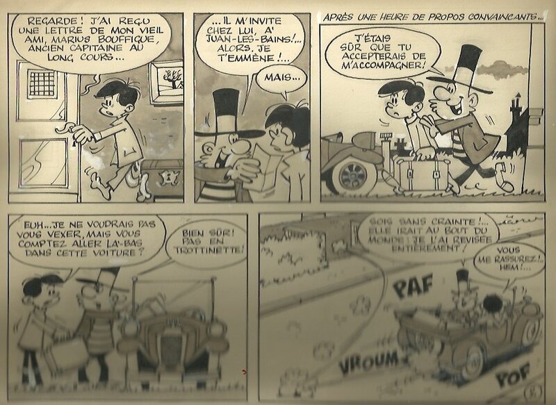 Le poulpe vert by Paul Deliège - Comic Strip