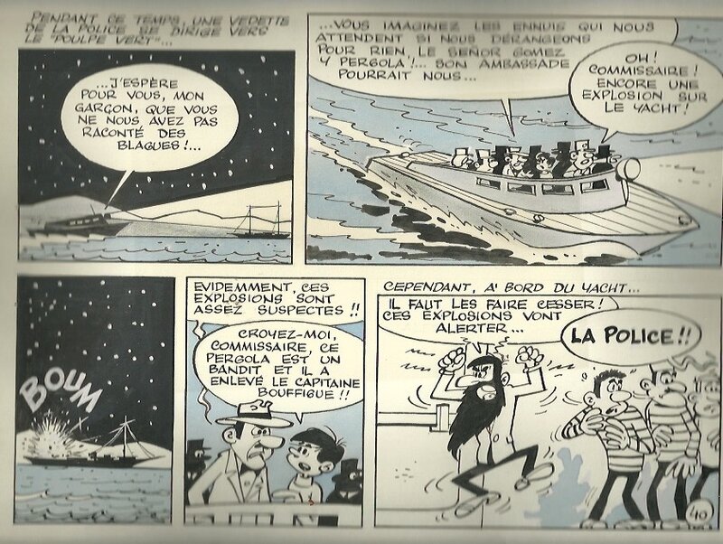 Le poulpe verte by Paul Deliège - Comic Strip