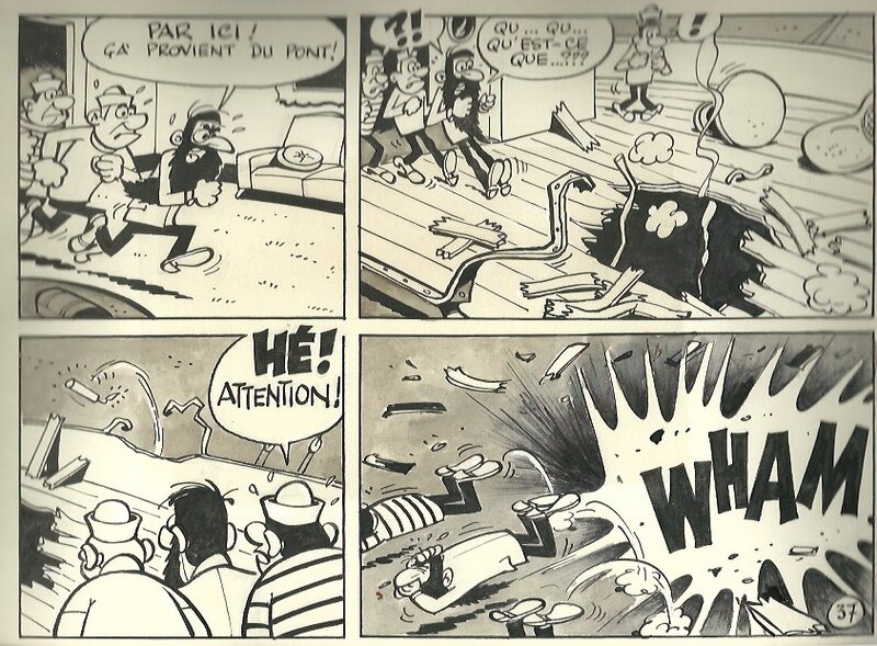 Le poulpe verte by Paul Deliège - Comic Strip
