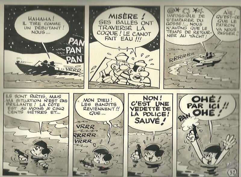 Le poulpe verte by Paul Deliège - Comic Strip