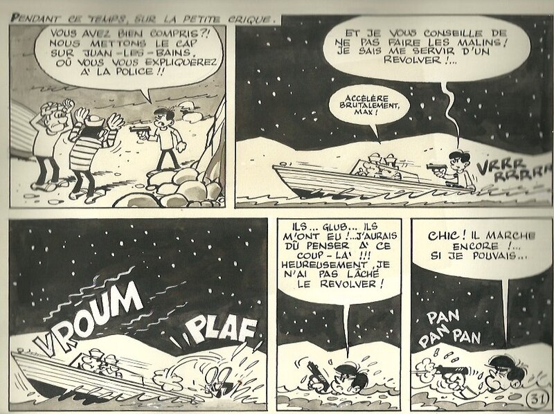 Le poulpe verte by Paul Deliège - Comic Strip