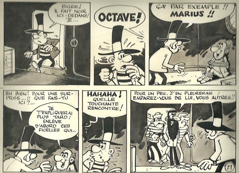 Le poulpe verte par Paul Deliège - Planche originale