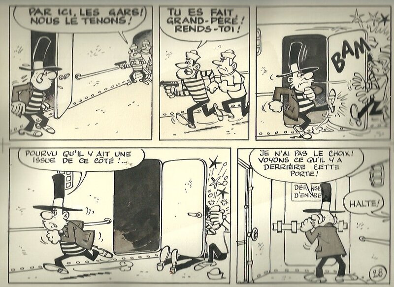 Le poulpe verte by Paul Deliège - Comic Strip