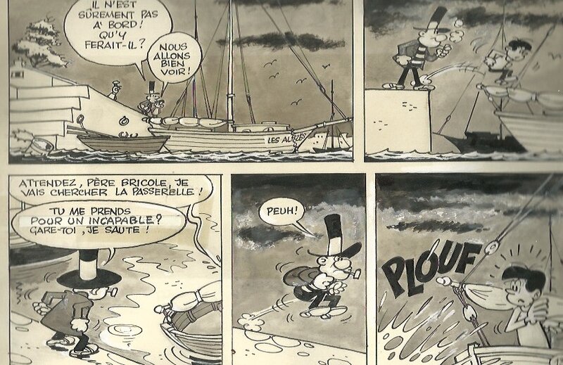 Le poulpe verte by Paul Deliège - Comic Strip