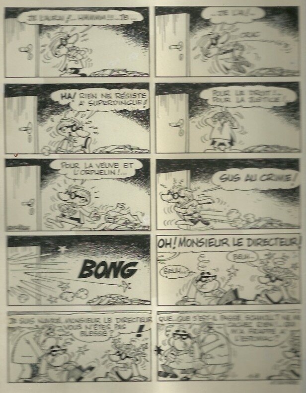 Super dingue by Paul Deliège - Comic Strip