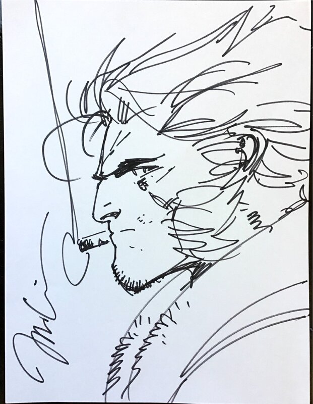 Wolverine by Jim Lee - Sketch