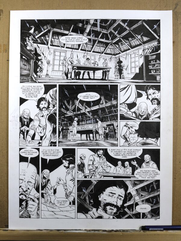 Nicolas Siner, Horacio d'Alba T3 - page 16 - Comic Strip