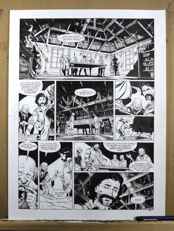 Nicolas Siner, Horacio d'Alba T3 - page 16 - Planche originale