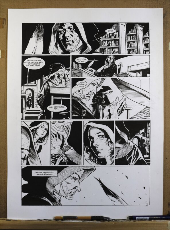 Nicolas Siner, Horacio d'Alba T3 - Page 2 - Planche originale