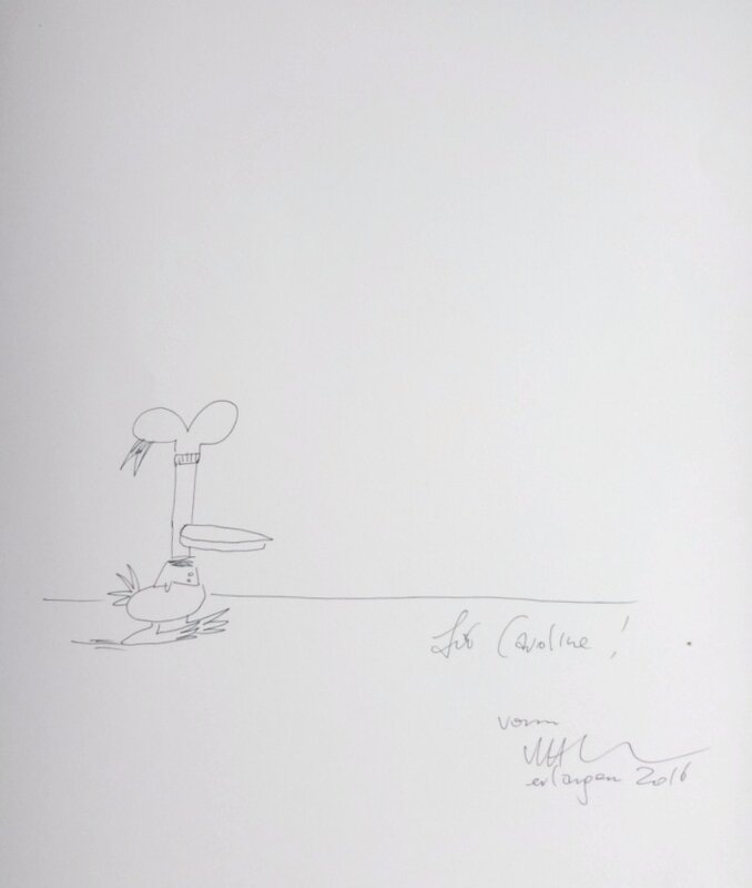 Donald by Nicolas Mahler - Sketch