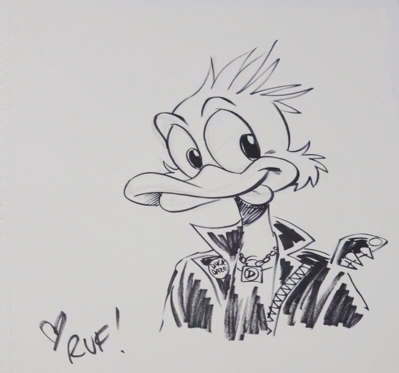 Tank Duck by Rufus Dayglo - Sketch