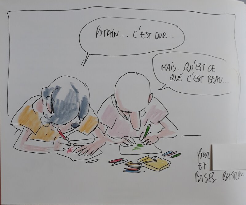 Bastien Vivès, Juju Mimi Féfé Chacha - Sketch