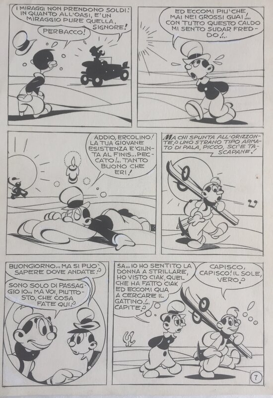 Bizen, Il Giro del Mondo di Ercolino - Comic Strip