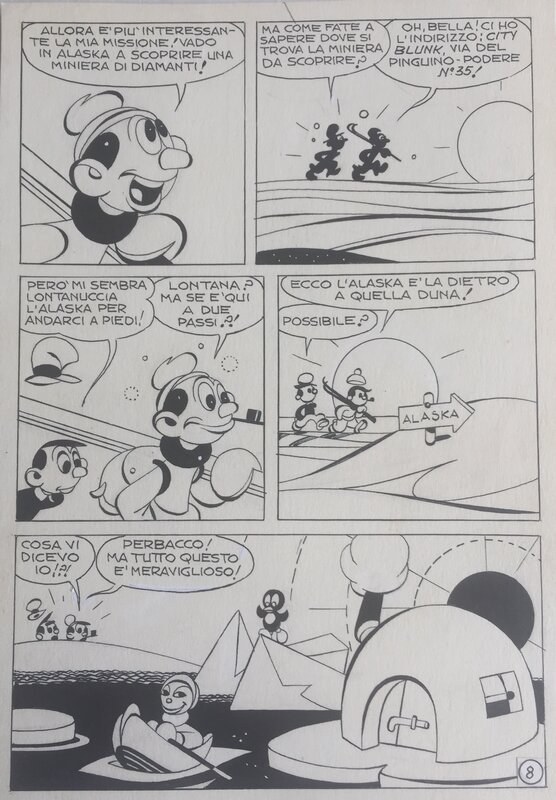 Bizen, Il Giro del Mondo di Ercolino - Comic Strip