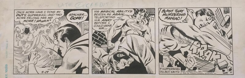 Superman by Paul Kupperberg, José Delbo, Todd Smith - Comic Strip