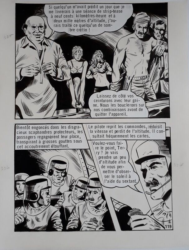 La mort de la vie by unknown, Jimmy Guieu - Comic Strip
