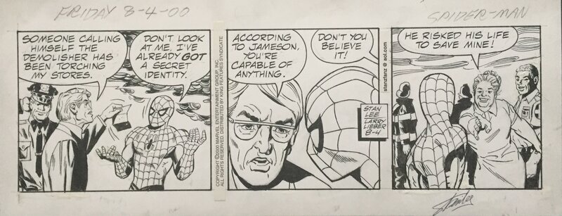 Spiderman by Larry Lieber, Stan Lee - Comic Strip