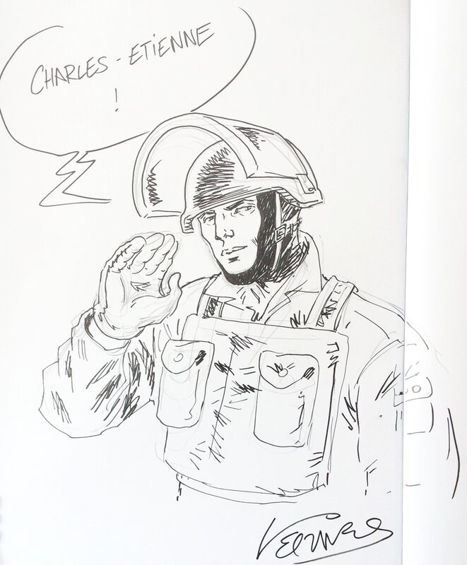 Forces spéciales by Marc Védrines - Sketch