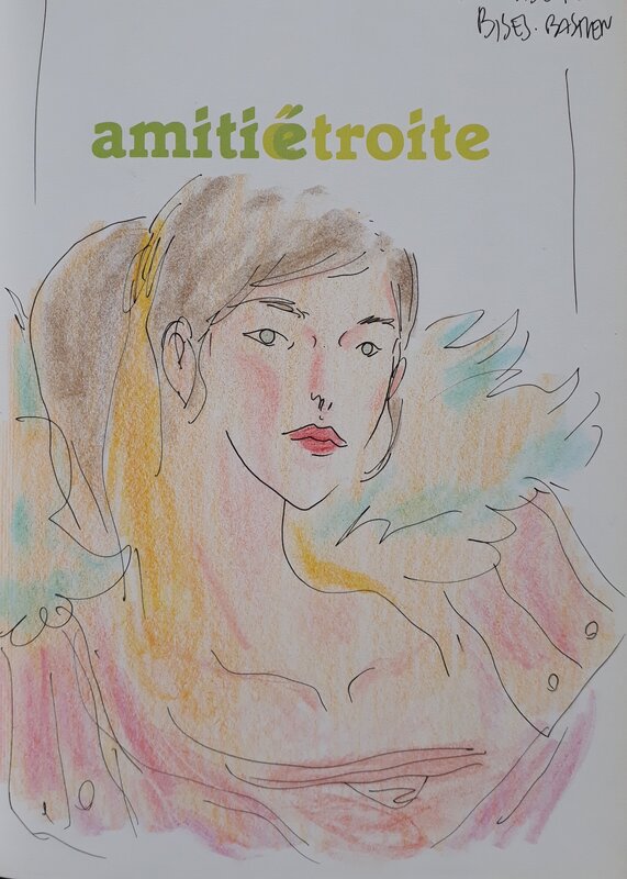 Amitié étroite by Bastien Vivès - Sketch