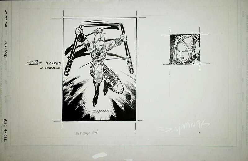Dv8 #90 : Sublime by Ryan Benjamin - Original Illustration