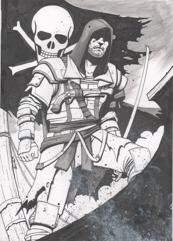 Sedat Öezgen, Assassins Creed Black Flag - Illustration originale