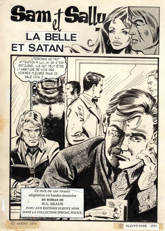 Pizarro, José Garcia Pizarro, La Belle et Satan - Sam et Sally n°3 (Aredit) - Comic Strip
