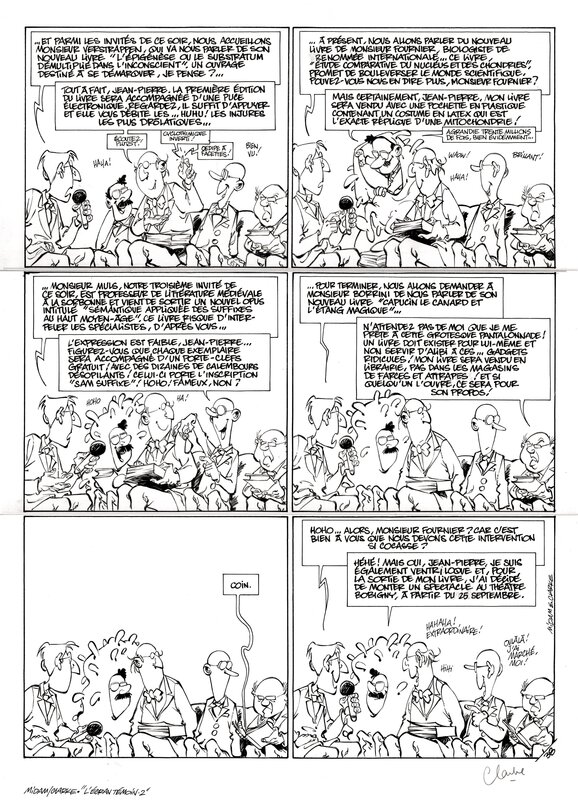 Clarke, Histoires à lunettes ! - Comic Strip