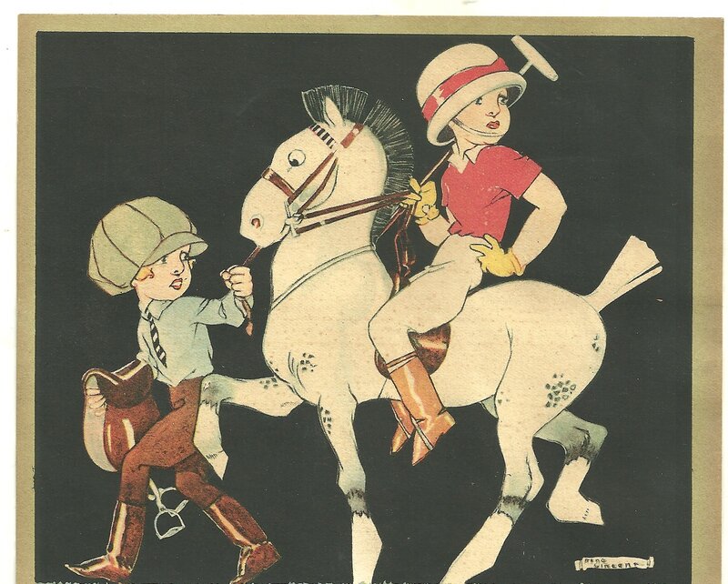 Polo by rene vincent, rageot - Original Illustration