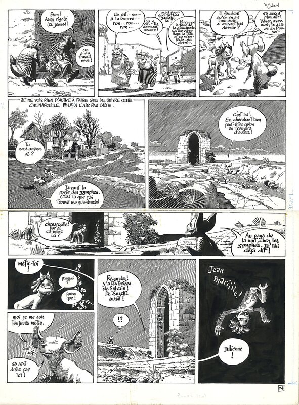 Max Cabanes, L'ANTI-JÔLE - planche 24 - Planche originale