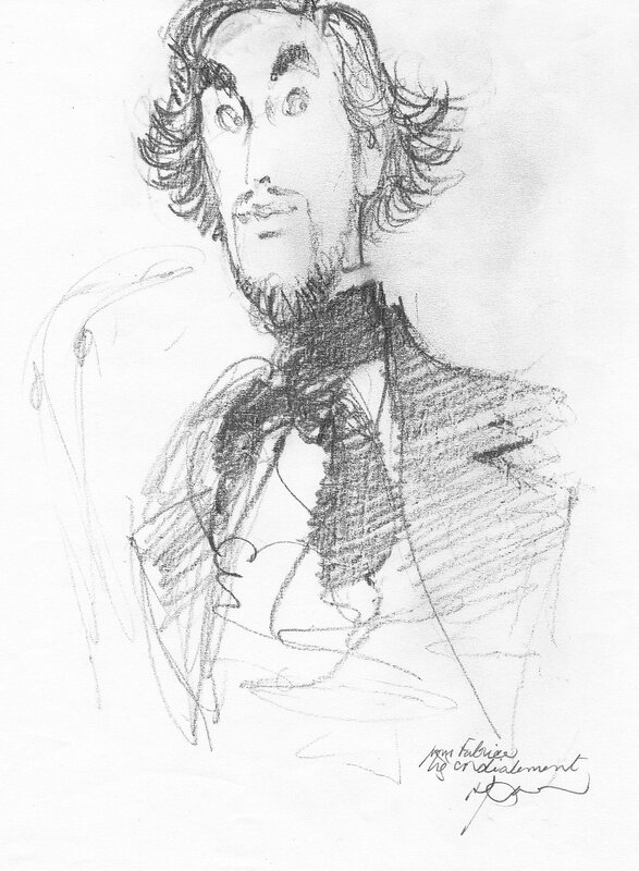 René Follet, Recherche de personnage - Œuvre originale