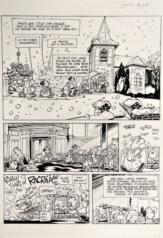 André Geerts, Jojo - Une pagaille de Dieu le Père - Comic Strip