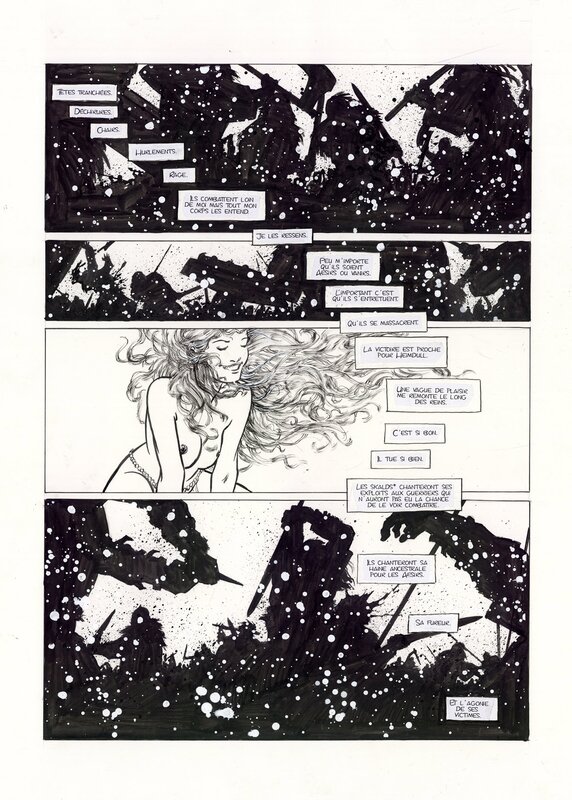 Robin Recht, 2018 - Conan le Cimmérien - La Fille du Géant du Gel - Planche originale