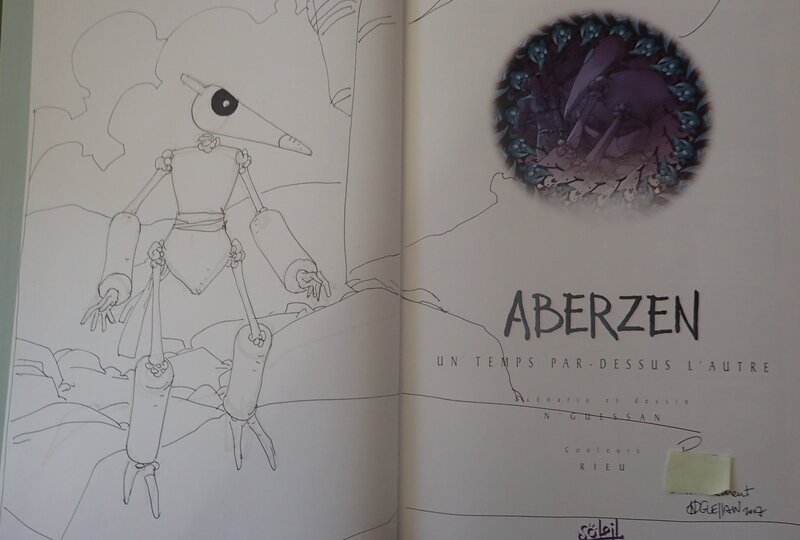 Aberzen par Marc N'Guessan - Dédicace