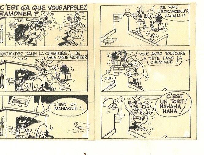 Cabanon fumiste by Paul Deliège - Comic Strip