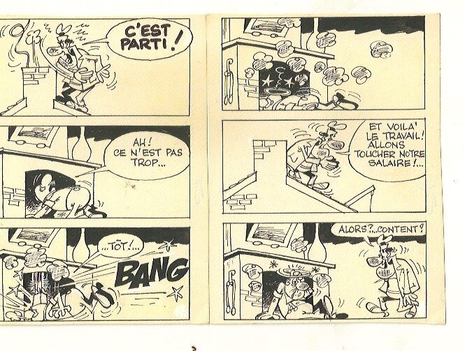 Cabanon fumiste by Paul Deliège - Comic Strip