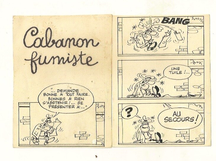 Cabanon fumiste by Paul Deliège - Comic Strip
