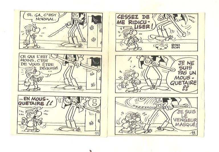 Cabanon fumiste by Paul Deliège - Comic Strip