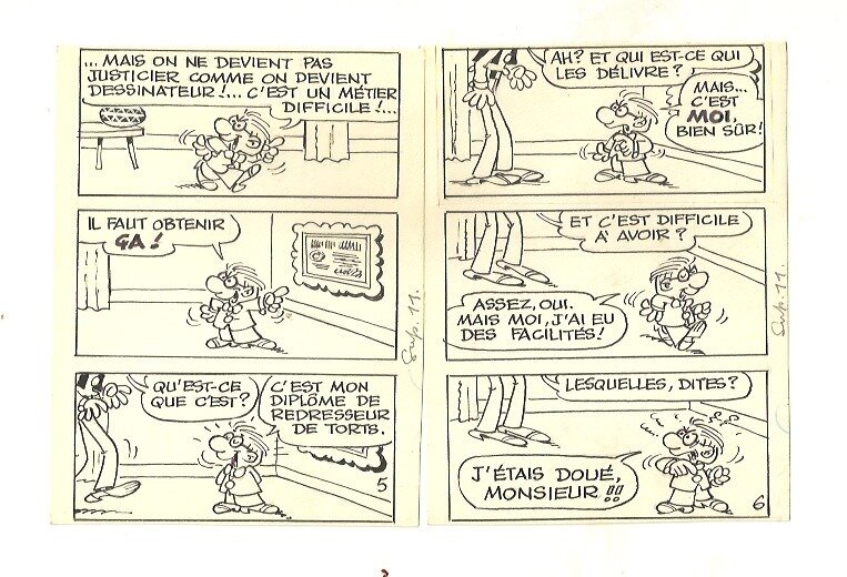 Cabanon fumiste by Paul Deliège - Comic Strip