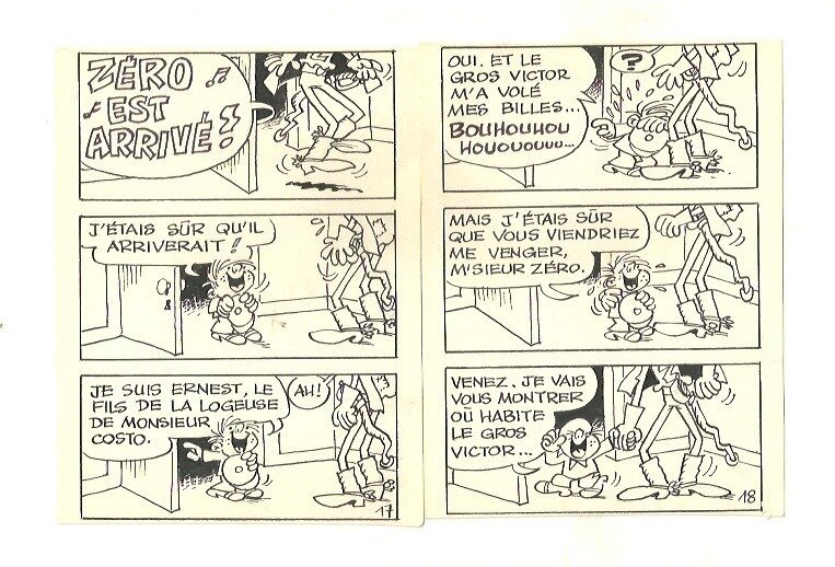 Super dingue par Paul Deliège - Planche originale