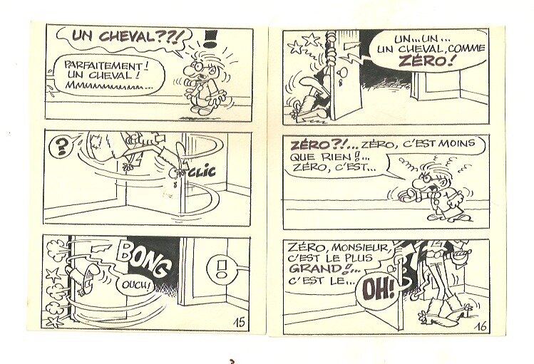 Super dingue par Paul Deliège - Planche originale